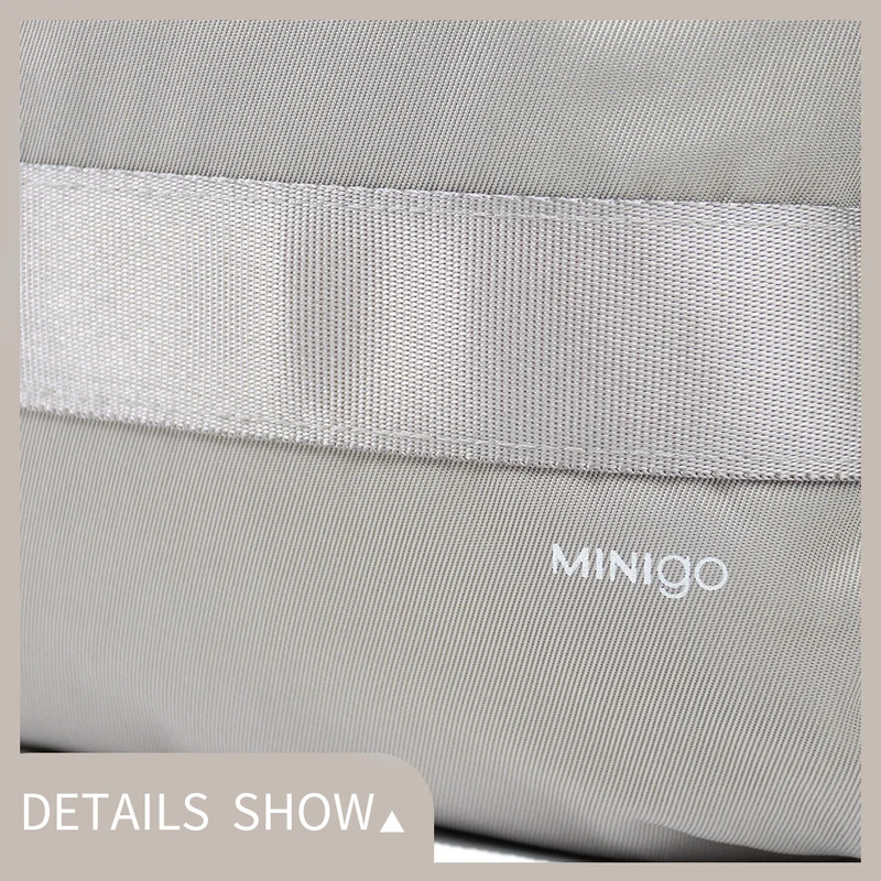 MINISO Tas Ransel Laptop Kasual Tas Punggung Wanita Cewek Tas Laptop
