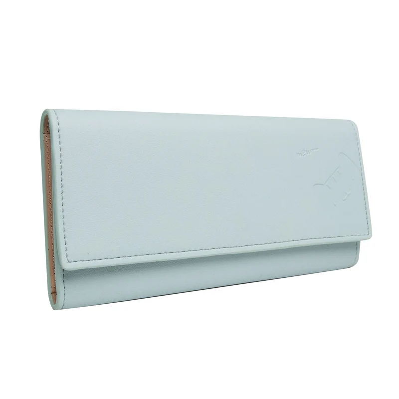 MINISO Dompet Wanita Panjang Wallet Simple Motif Hewan Korea Lucu