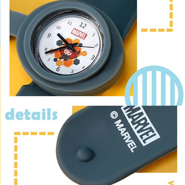 Miniso Official Jam tangan anak Marvel Slap Watch Anak-anak menonton
