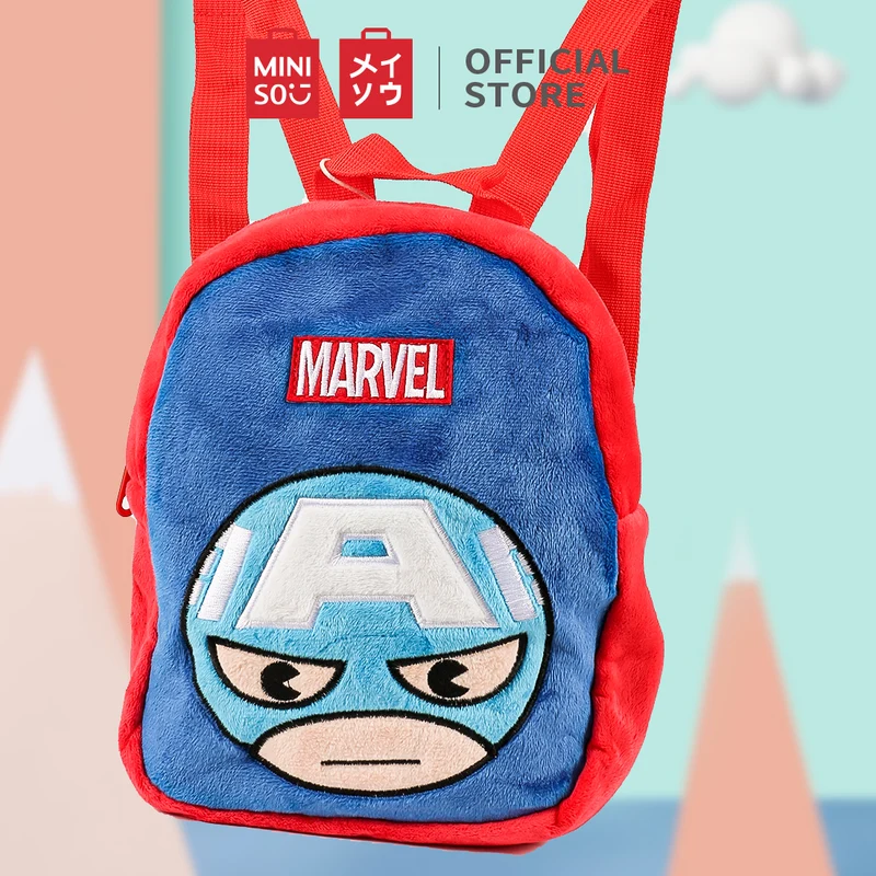 MINISO X MARVEL Tas Ransel Backpack Untuk Pria Wanita Dan Anak-Anak