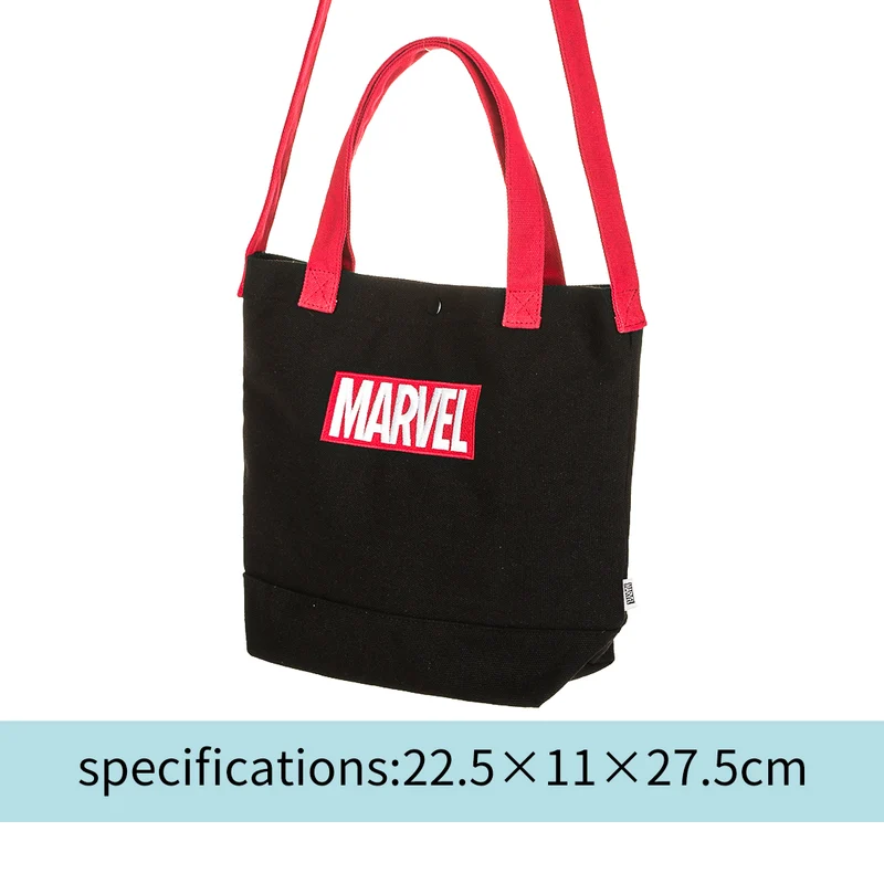 MINISO X Marvel Tas Belanja Bordir Crossbody Bag Tas Selempang Marvel Logo