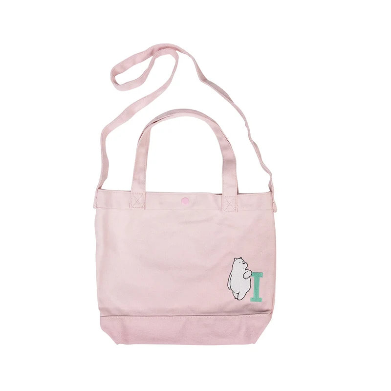 MINISO Tas Selempang Wanita Totebag Jingjing Canvas Sling Bag