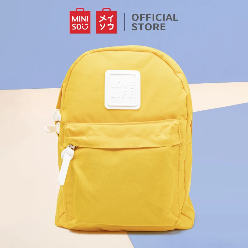 MINISO Tas Ransel Backpack Tas Pungung Travel Motif Ukuran Kecil