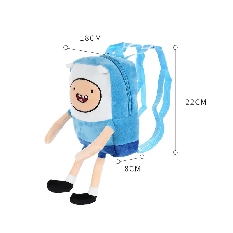 MINISO Tas Ransel Wanit Backpack Tas Pungung Sekolah Adventure Time