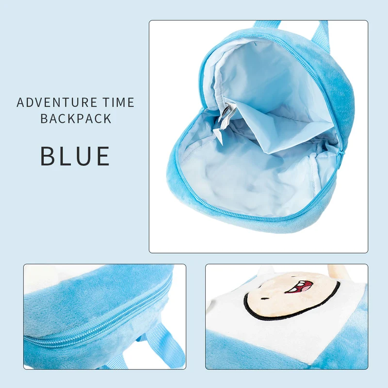 MINISO Tas Ransel Wanit Backpack Tas Pungung Sekolah Adventure Time