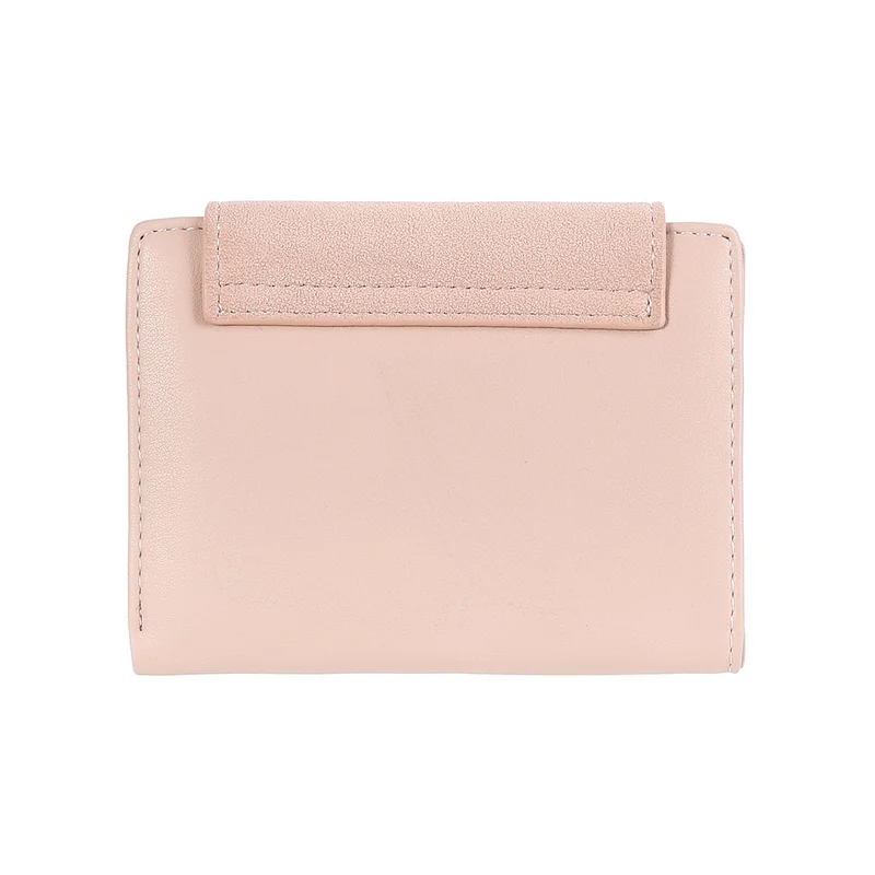 MINISO Dompet Wanita Pendek Kecil Lipat Buram Simple Korea Kasual