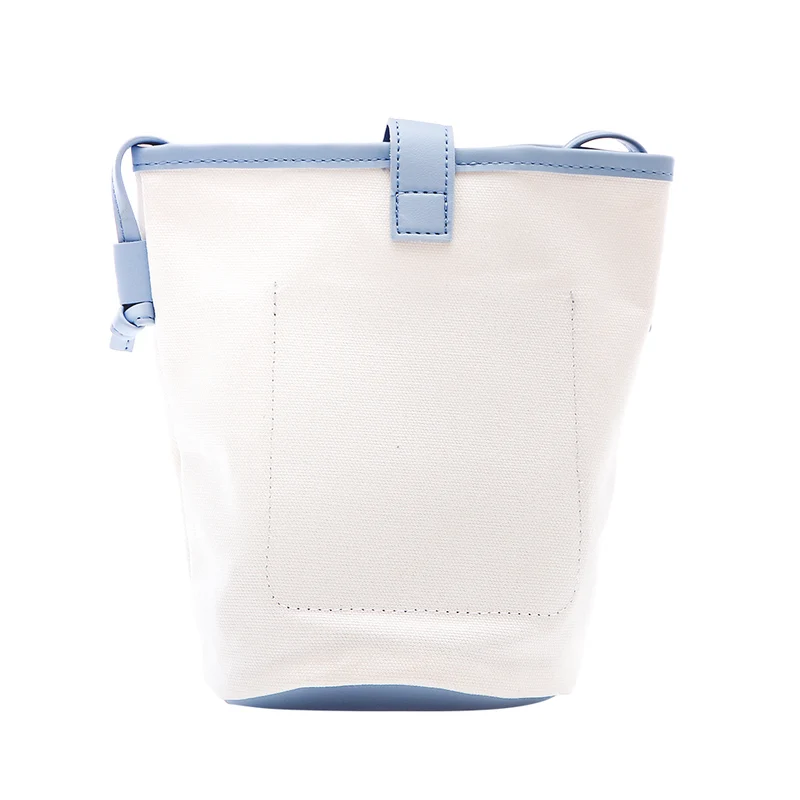 MINISO Tas Selempang Wanita Tas Ember Bucket Bag Sling Bag Canvas