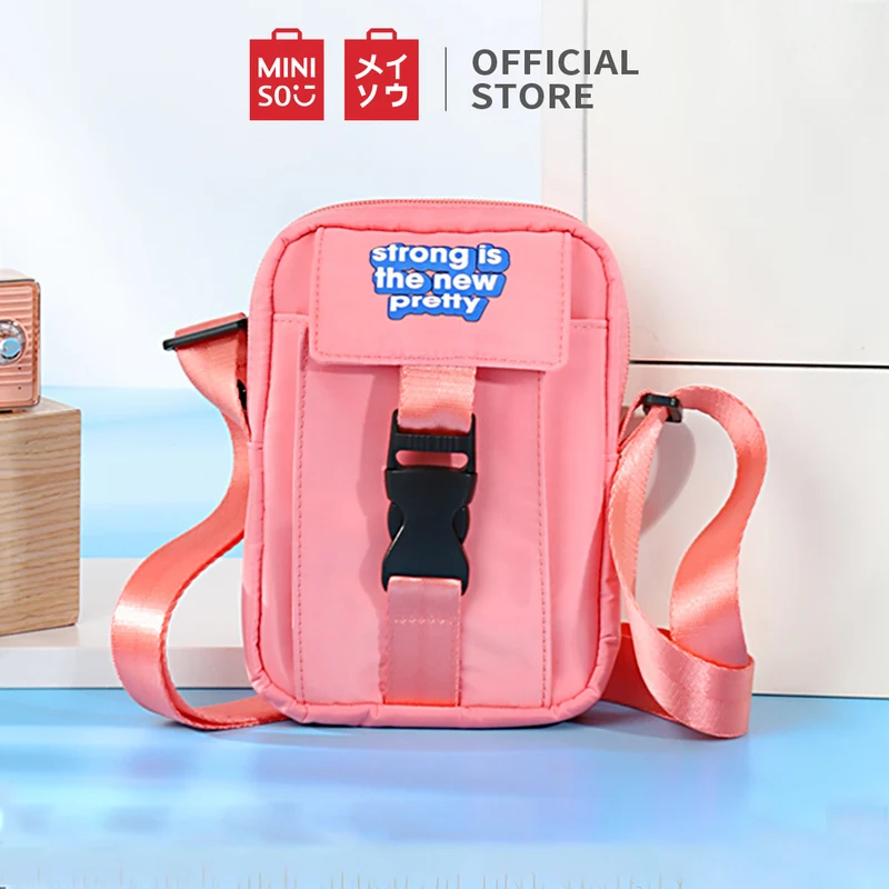 MINISO Tas Selempang Wanita Sling Bag Tas