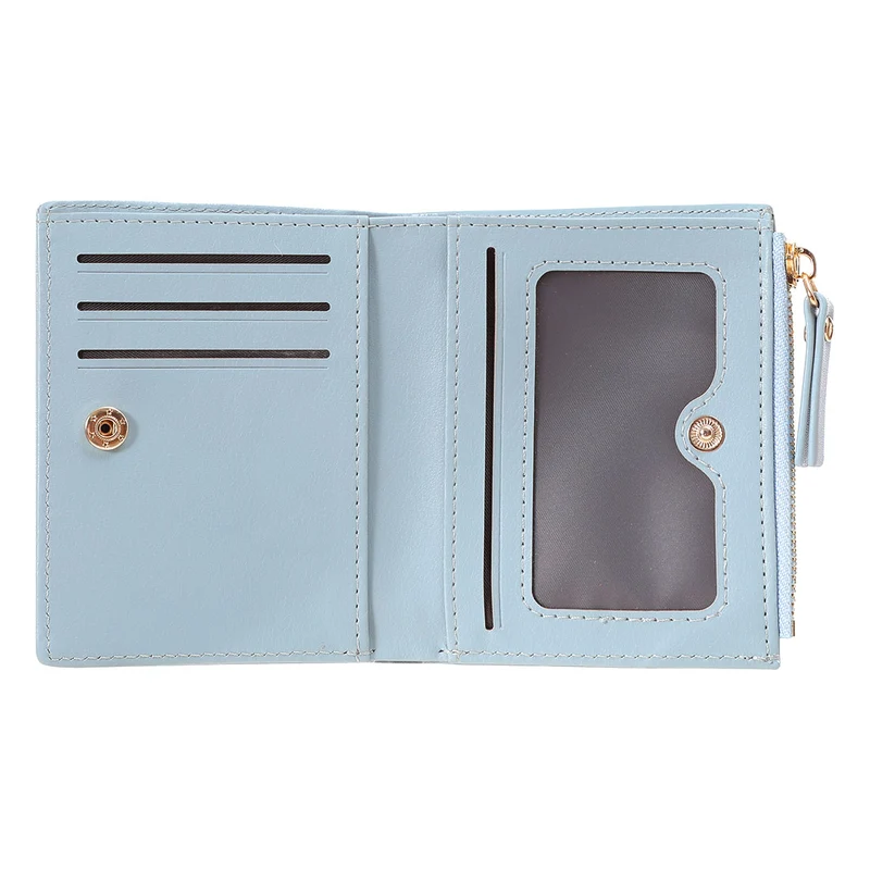 MINISO Dompet Wanita Kecil Lipat Tas Mini Pendek Tempat