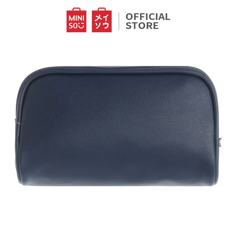 MINISO Tas Kosmetik Wanita Sequin Shell Tas Makeup Untuk Tas Travel Makeup