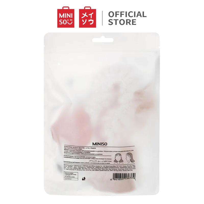 MINISO Bando Ikat Pengikat Kepala Bandana Rambut