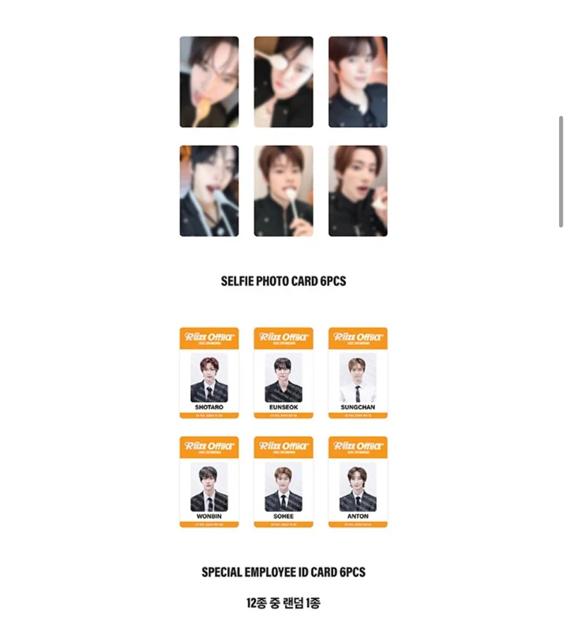 [RIIZE] 1000 DAYS FAN PARTY Fortune Scratch Card