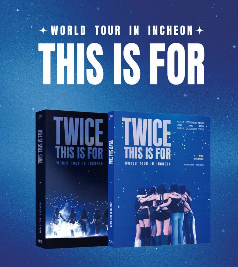 [TWICE] This Is For : World Tour In Incheon DVD / Blu-Ray