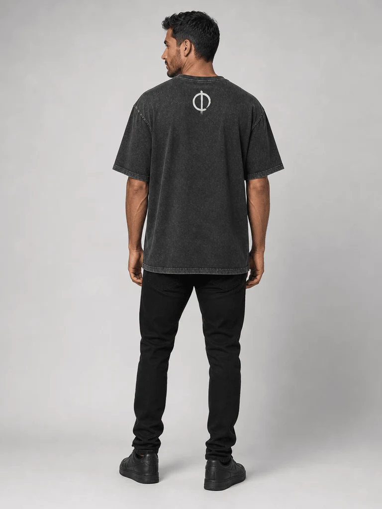 Manuel Carrasco - Camiseta Unisex "Lobo" Negra