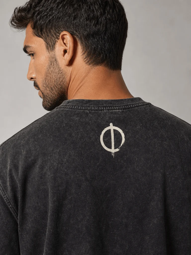 Manuel Carrasco - Camiseta Unisex "Lobo" Negra
