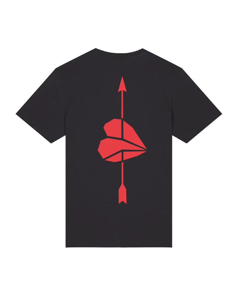 Manuel Carrasco - Camiseta Unisex "Corazón" Negra