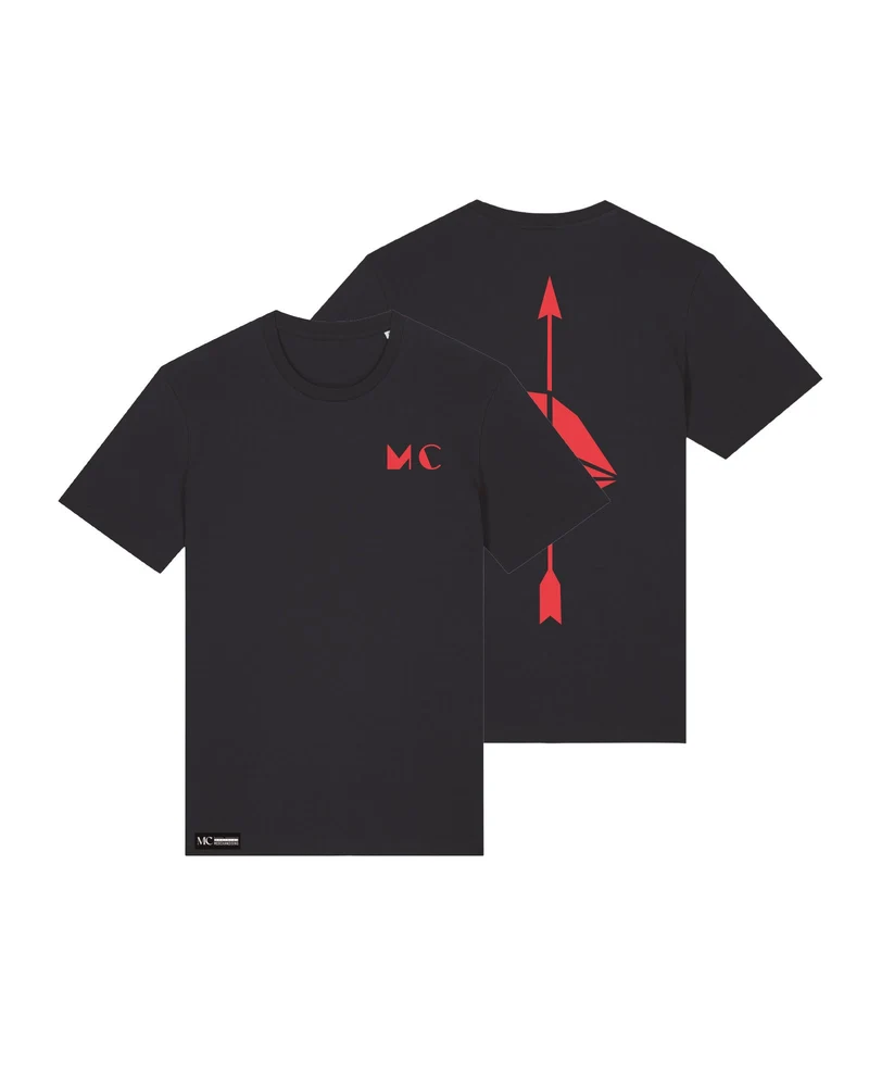 Manuel Carrasco - Camiseta Unisex "Corazón" Negra