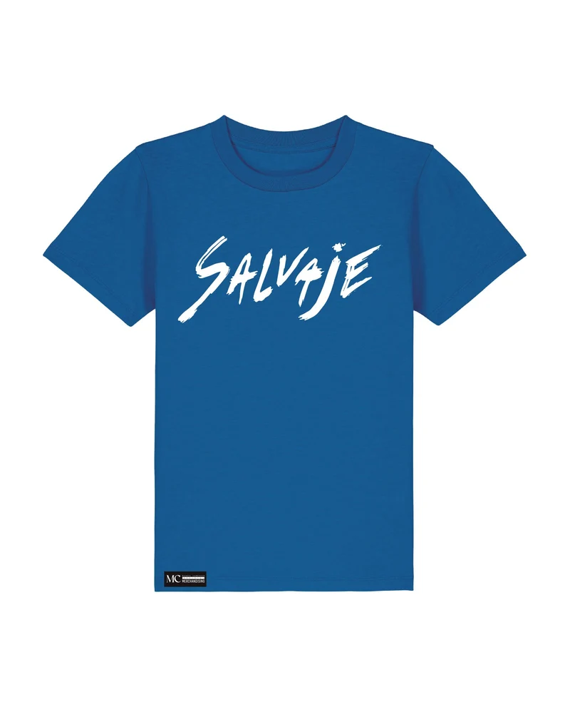 Manuel Carrasco - Camiseta Niño "Salvaje" Azul