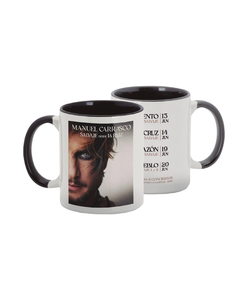Manuel Carrasco - Taza "Salvaje desde la Raíz"