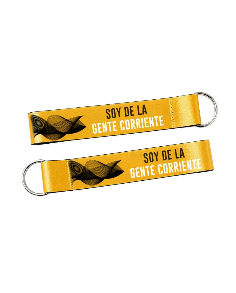 Manuel Carrasco - Llaveros Tela "Salvaje desde la Raíz"