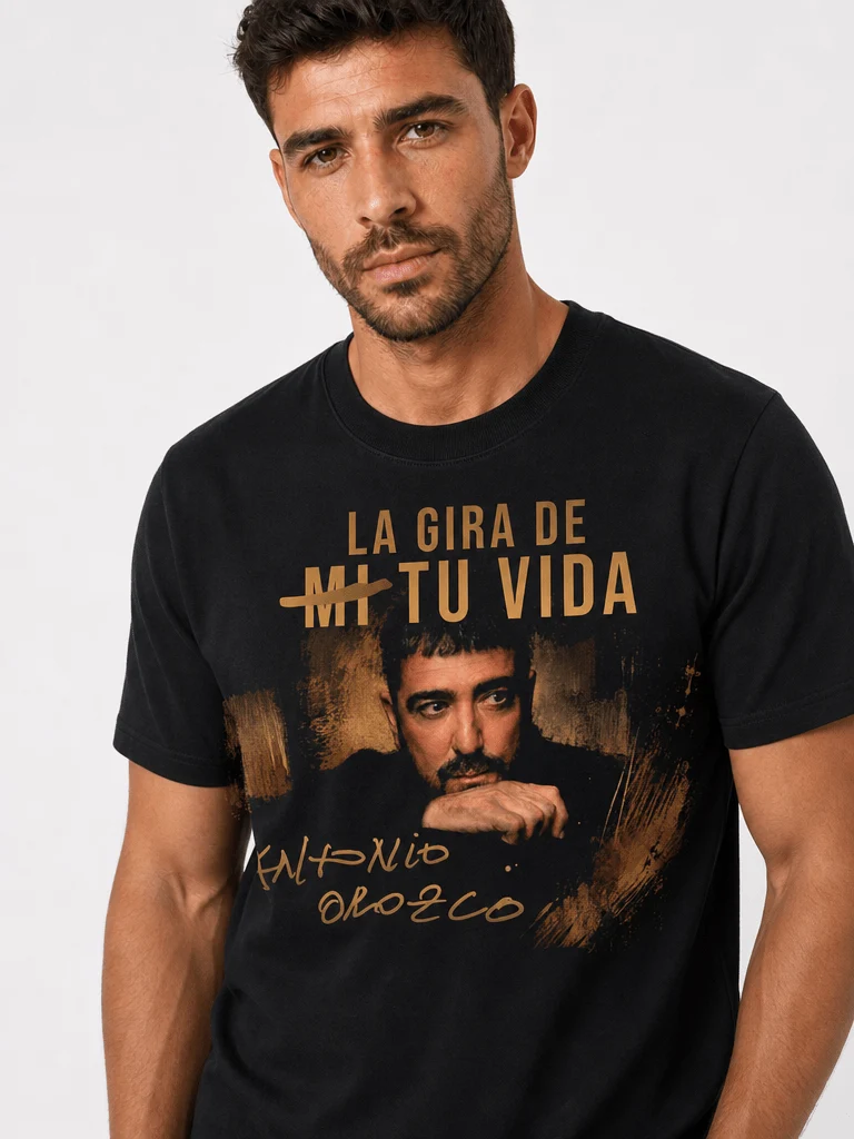 Antonio Orozco - Camiseta "Foto La Gira De Tu Vida"