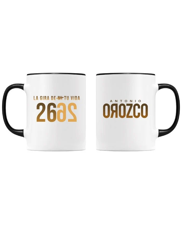 Antonio Orozco - Taza "La Gira de Tu Vida"