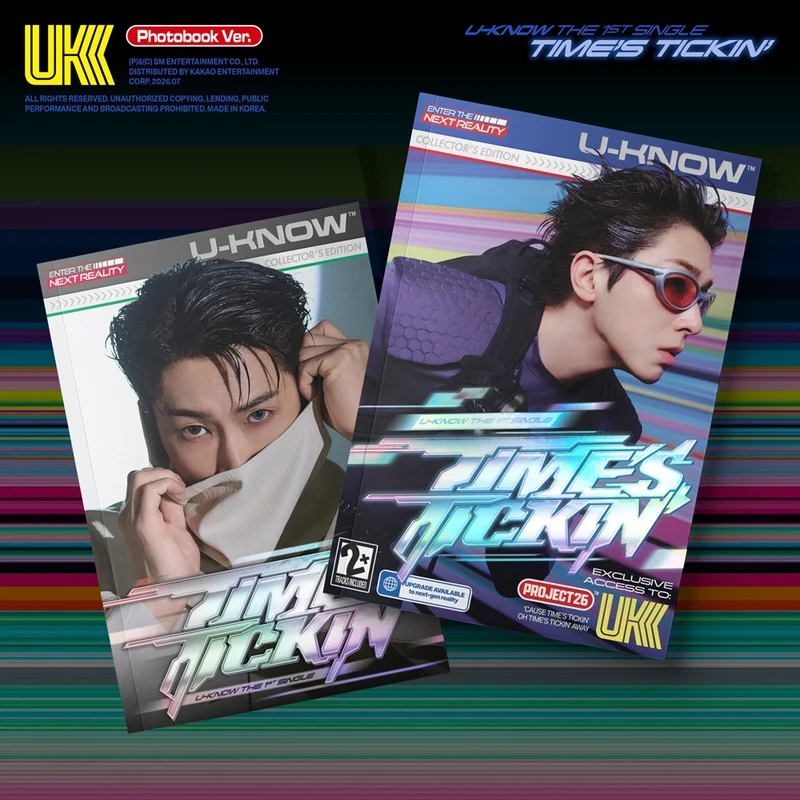 TVXQ U-KNOW - Time's Tickin' (Photobook ver.)
