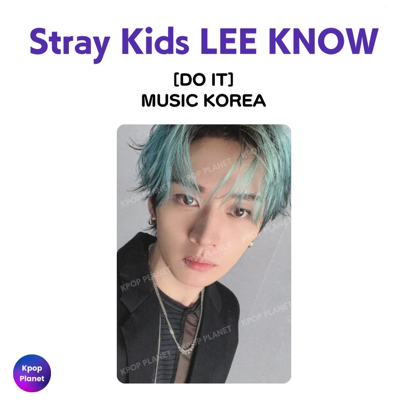 Stray Kids LEE KNOW Photocard [ DO IT ] MUSIC KOREA