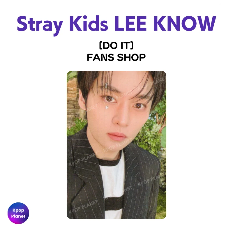 Stray Kids LEE KNOW Photocard [ DO IT ] FANS SHOP