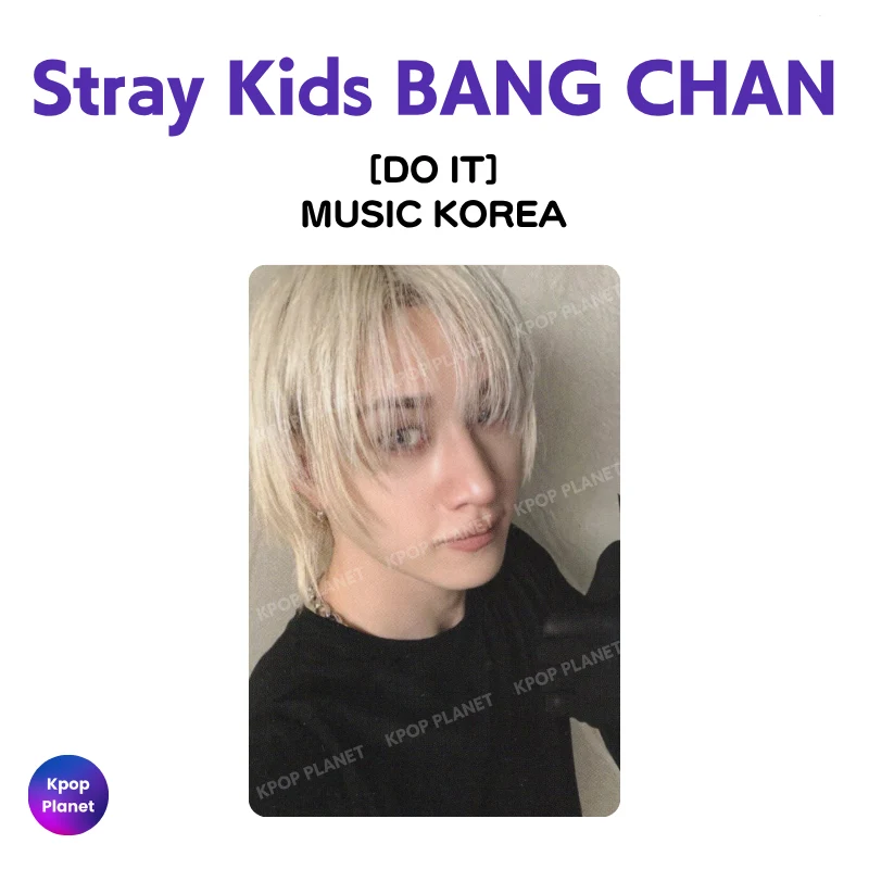 Stray Kids BANG CHAN Photocard [ DO IT ] MUSIC KOREA