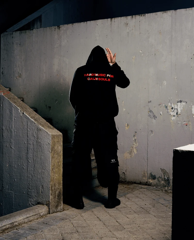 Abhir - Sudadera "Trance" Negra
