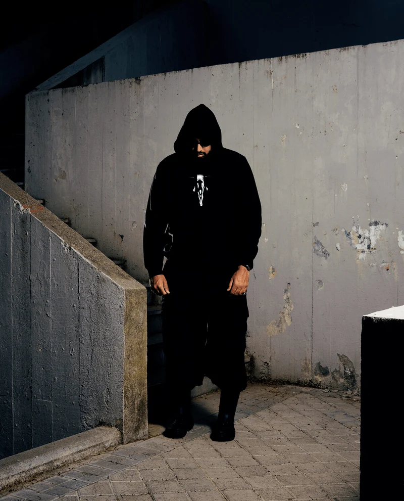 Abhir - Sudadera "Trance" Negra
