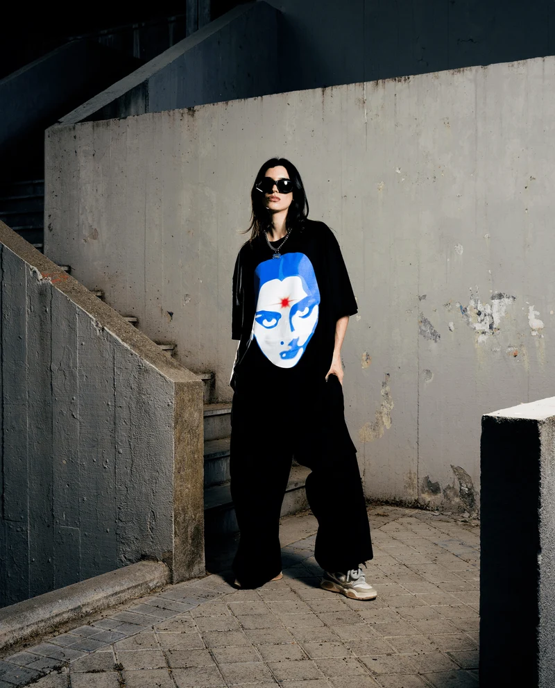Abhir - Camiseta "Bindhi" Negra