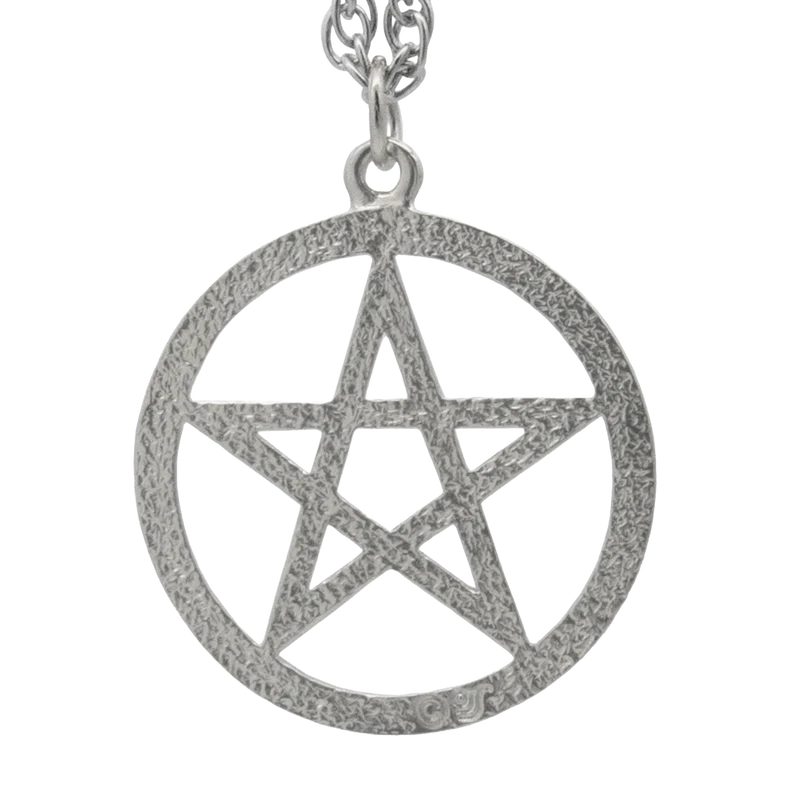 Collar Pentáculo de Harry Dresden - Bronce blanco