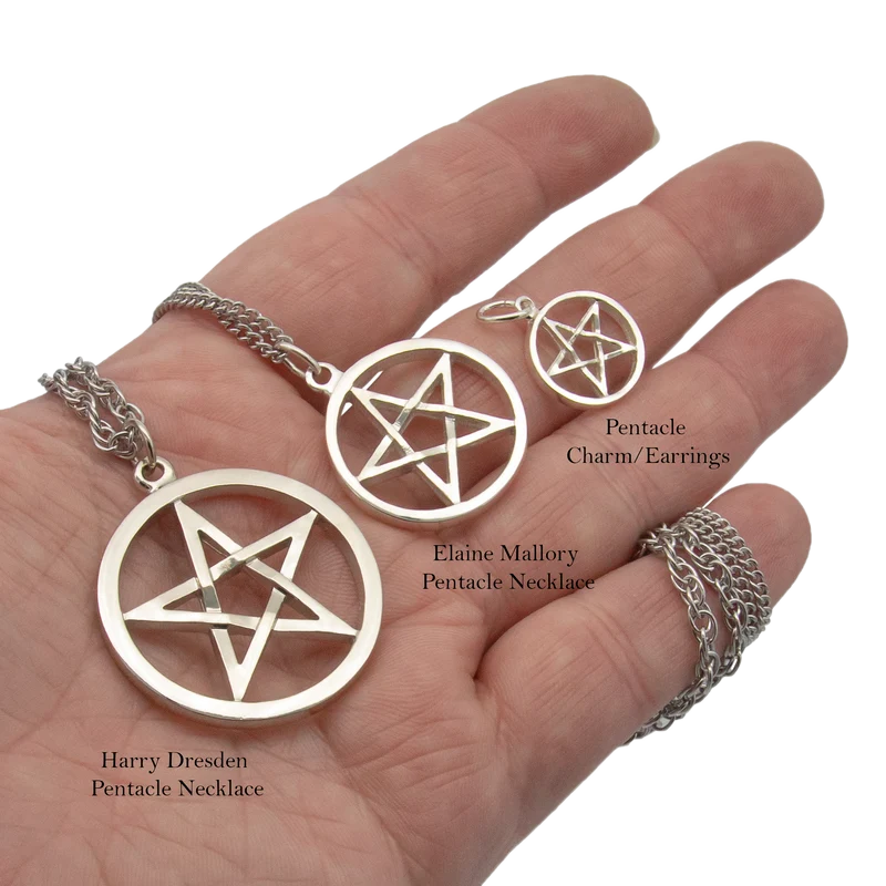 Collar Pentáculo de Harry Dresden - Plata