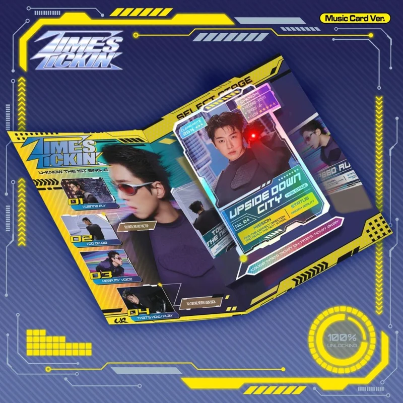 U-KNOW YUNHO (TVXQ!) - TIME'S TICKIN' (MUSIC CARD VER.)