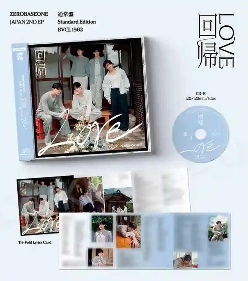 ZB1 - RETURN TO LOVE (JAPAN 2ND EP ALBUM) + HMV Gift