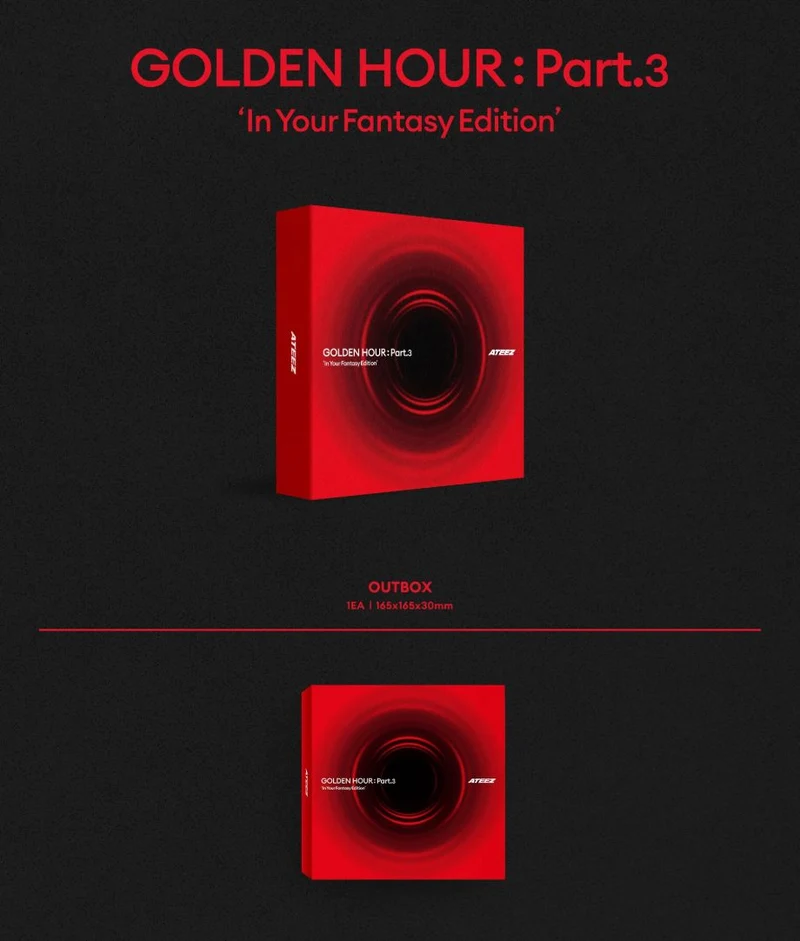 ATEEZ - GOLDEN HOUR : PART.3 (IN YOUR FANTASY EDITION) (HELLO82 POP-UP EXCLUSIVE)