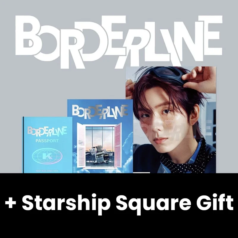 KIHYUN (MONSTA X) - BORDERLINE VER SET + Starship Square Gift