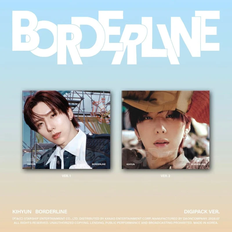 KIHYUN (MONSTA X) - BORDERLINE (DIGIPACK VER.)