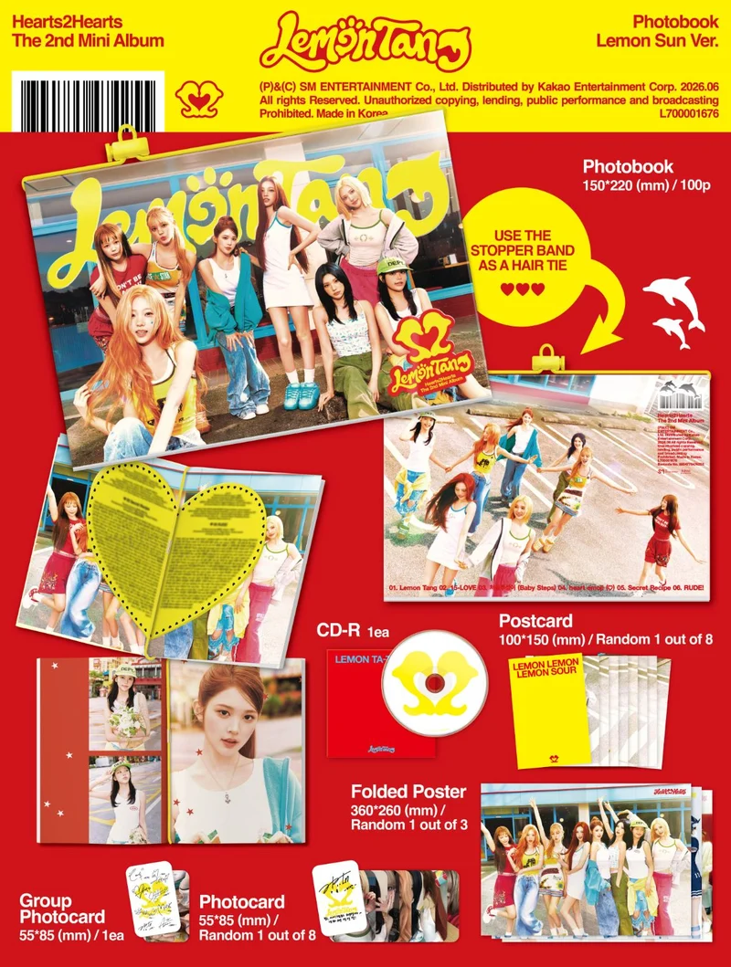 HEARTS2HEARTS - LEMON TANG (PHOTOBOOK VER.)