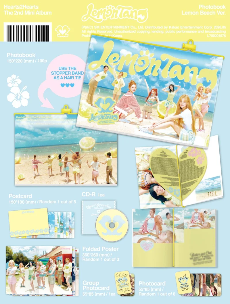 HEARTS2HEARTS - LEMON TANG (PHOTOBOOK VER.)