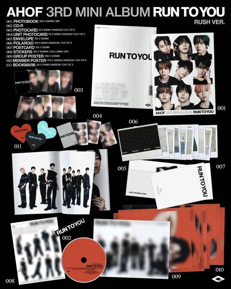 AHOF - RUN TO YOU (PHOTOBOOK VER.)