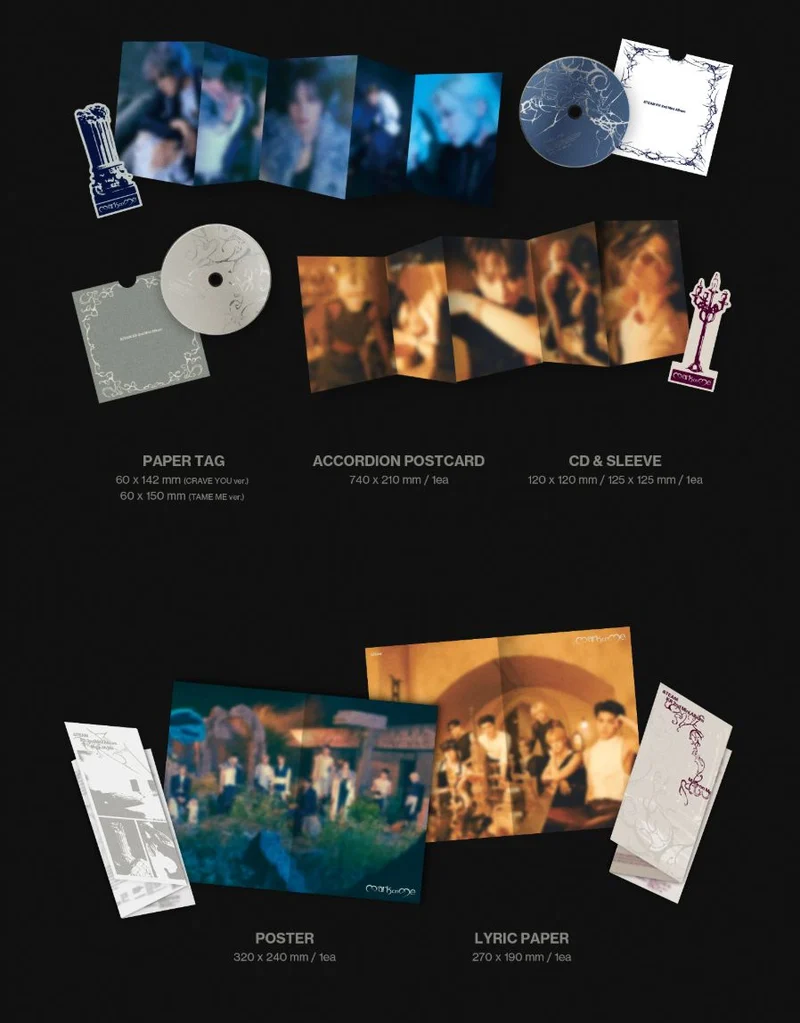 &TEAM - MARK ON ME (2ND KOREAN MINI ALBUM) SET + EARLY-BIRD Weverse Gift