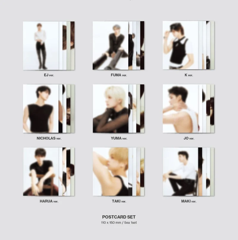 &TEAM - MARK ON ME (2ND KOREAN MINI ALBUM) (SOLO VER.) SET + EARLY-BIRD Weverse Gift