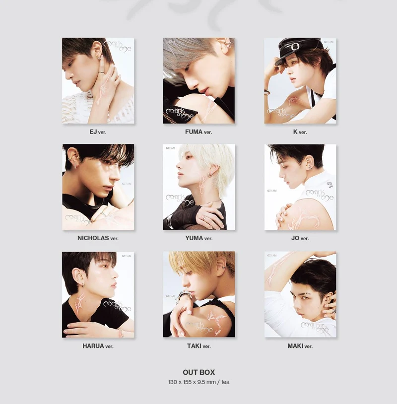 &TEAM - MARK ON ME (2ND KOREAN MINI ALBUM) (SOLO VER.)