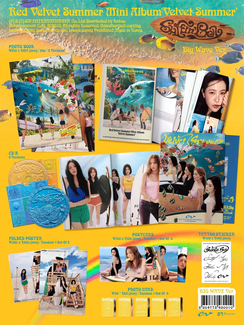 RED VELVET - VELVET SUMMER (BIG WAVE VER.)