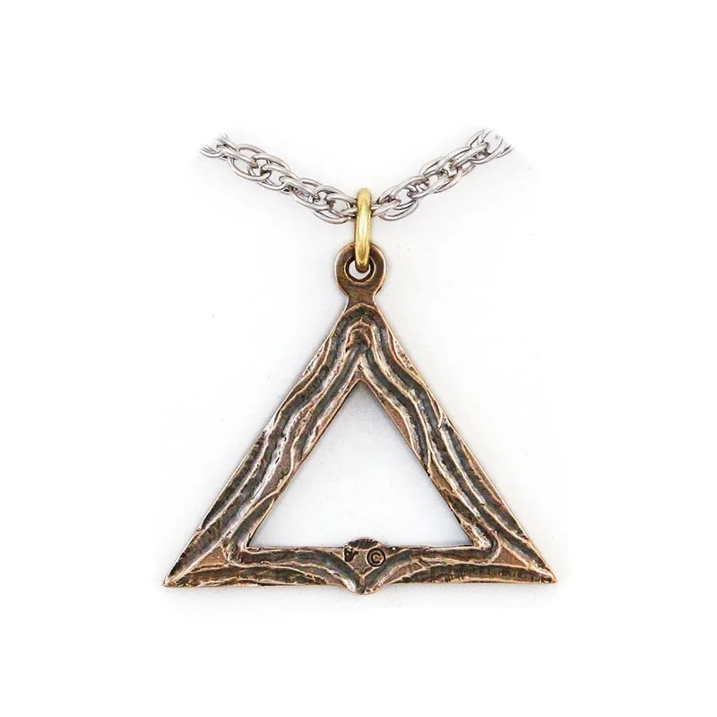 Colgante Sociedad Rosa - Bronce