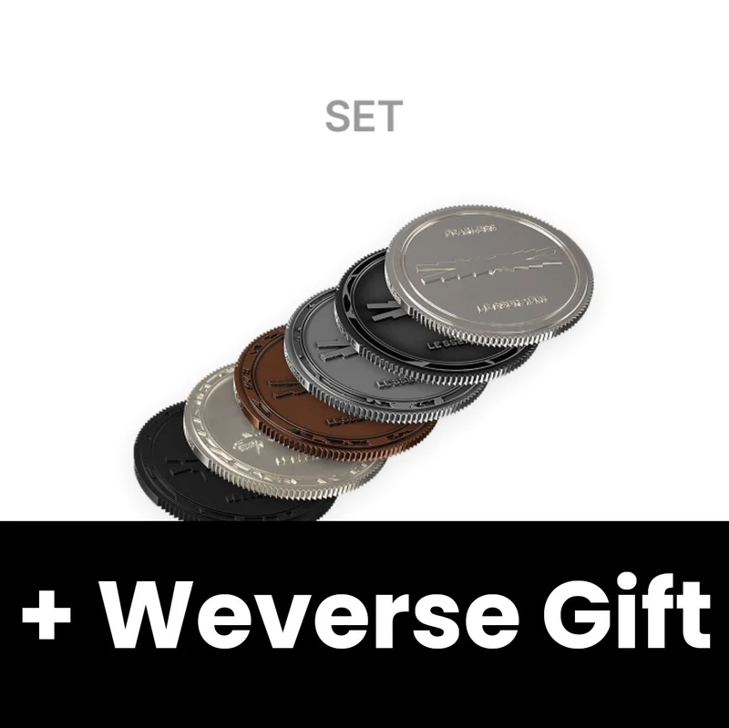 LE SSERAFIM - SOUND COIN ALBUM SET + Weverse Gift