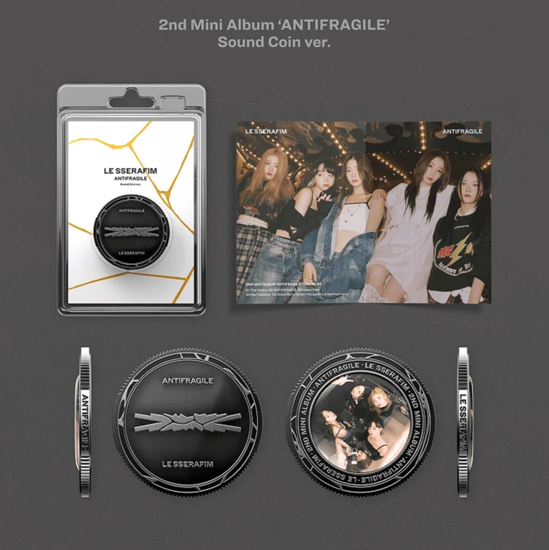 LE SSERAFIM - SOUND COIN ALBUM SET + Weverse Gift